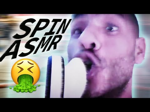 Doing FAST ASMR but SPINNING Until I Fall [remix]