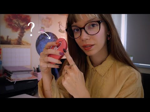 ASMR | C'est ton premier jour de travail et ta collègue pense que tu es bête (over-explaining)