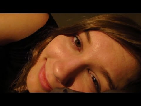 [ASMR] Girlfriend Roleplay: Falling Asleep Together (kisses, "I love you", whispers)