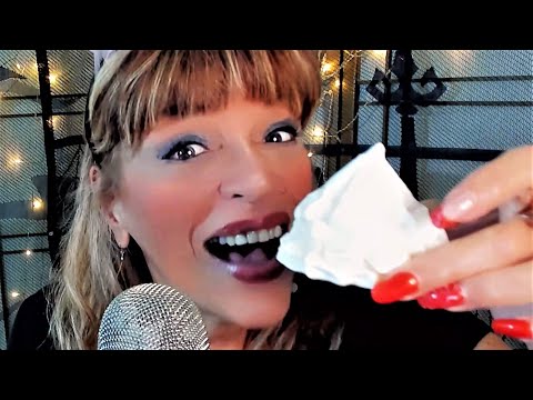 COMIENDO MERENGUE CRUJIENTE😋INTENSE MOUTH SOUNDS |ASMR| MUKBANG CRUNCHY