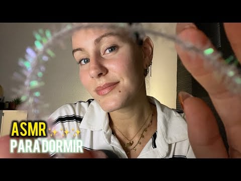 ASMR SUAVE / Te quito las malas energías y te ayudo a Dormir 💚