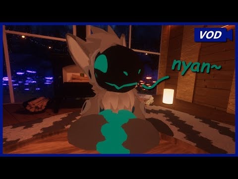 [Live ASMR] proot meowing session