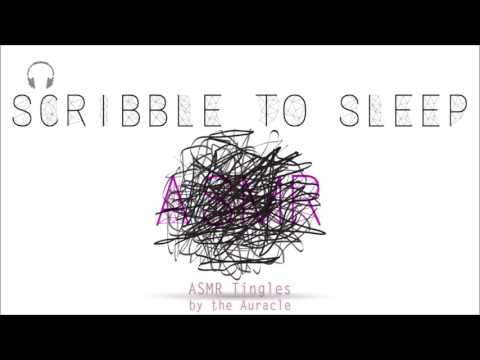 1 hour [ASMR] ★ Scribble to sleep ★ [pencil sharpening] [Binaural] [No talking]