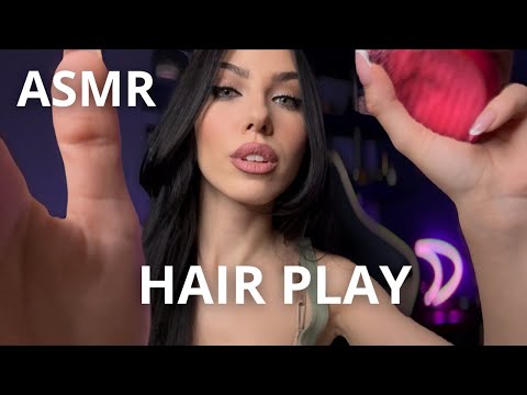 ASMR HAIRPLAY - TRECCINE, CLIPS & PERSONAL ATTENTION SOPORIFERO