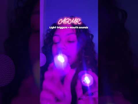 #asmr #triggersforsleep #tingles #asmrcommunity #lighttriggers #visualasmr #mouthsounds