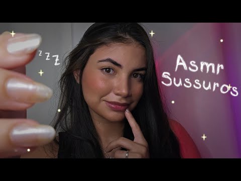 Asmr Sussurros no Pé do Ouvido pra dormir bem rápido 💤💕 