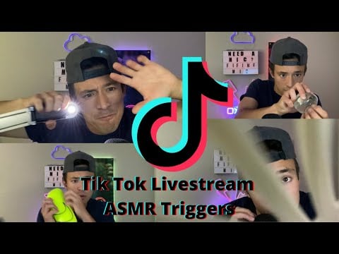Most Requested Tik Tok Livestream ASMR Triggers! | 27th ASMR Video