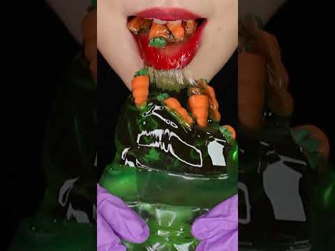 Pretty honey jelly ASMR 🥕🥕🥕