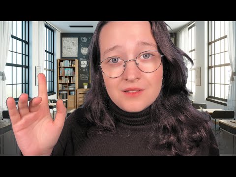 ASMR Ich Stelle Dir 100 Unangenehme Fragen über die SCHULE 📚