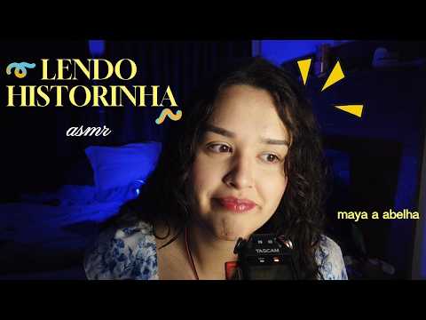ASMR lendo um livrinho infantil até você dormir