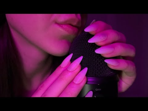 [ASMR] Tingle Overload: Whispered Mic Scratches & Hand Gestures 😴