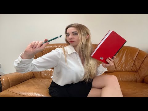 ASMR Your Secretary Asks you out (soft spoken)