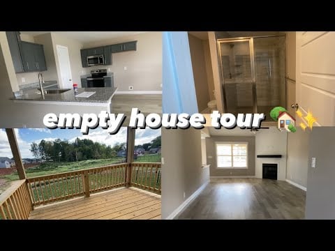 ASMR empty house tour!! 🏡