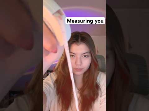 Measuring you for a custom outfit #relax #asmr #tingly