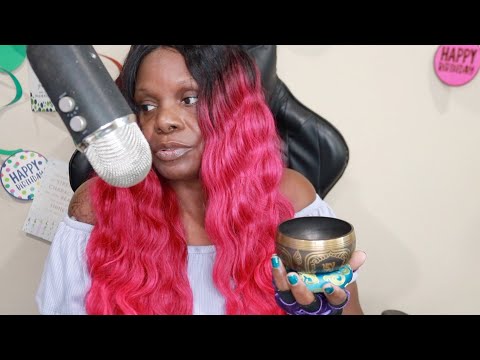 Self Healing Sing Bowl ASMR Chewing Gum Sounds