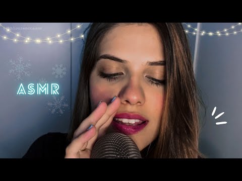 Sussurros molhados | Leitura bíblica, agradecimento 🎄 Especial de natal! #asmr