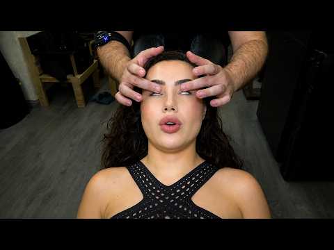 NO TALKING, NO STRESS - JUST PEACE + ASMR Trigger head,face,ear,arm,palm,back,shoulder,neck massage