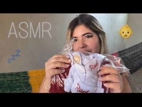 ASMR Abrindo A Roupa Personalizada do Rael💙✨ - Ly ASMR✨