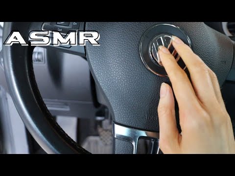 ASMR in the CAR 🚗 / tapping and scratching | no talking