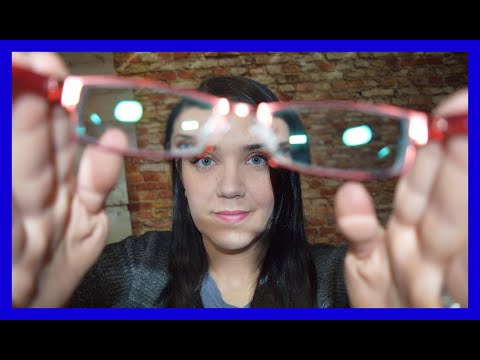 ASMR Glasses Fitting and Eye Exam