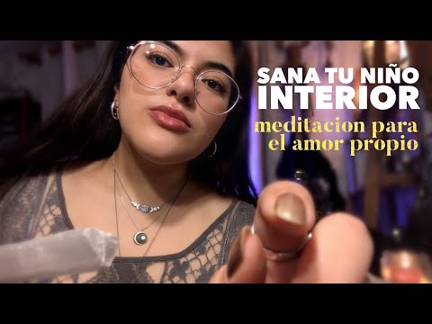 ASMR Meditación Guiada: Conecta con tu mejor versión | Sana tu niño interior 😴 Afirmaciones ✨