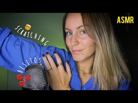 ASMR / SCRATCHING y BESITOS Para Sentir Cosquillas 🤗 