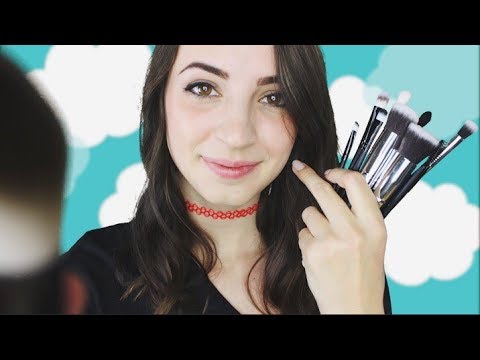 [ASMR] Make-up Brush Triggers