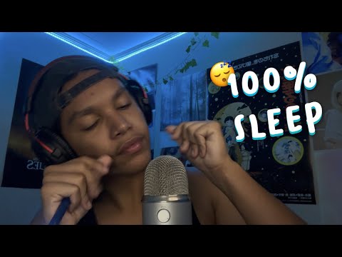 ASMR MOUTH SOUNDS FAST AND AGGRESSIVE, HANDS MOVEMENTS & INAUDIBLE WHISPERS 🎨