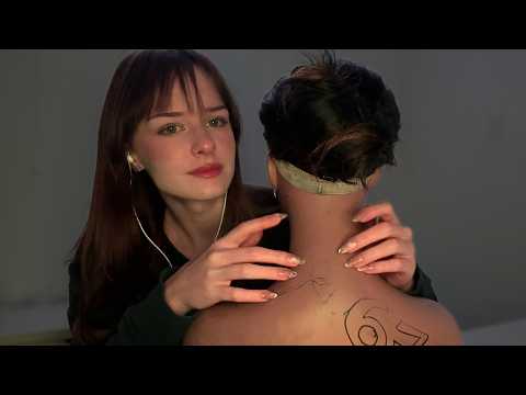 Fast & Aggressive Back Scratching + Tapping [ASMR]