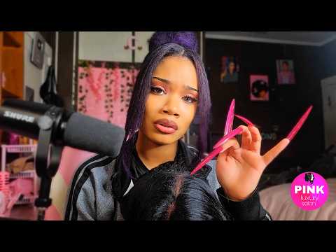 ASMR ~ Rude & Extra Ghetto Hairstylist Does Your Hair