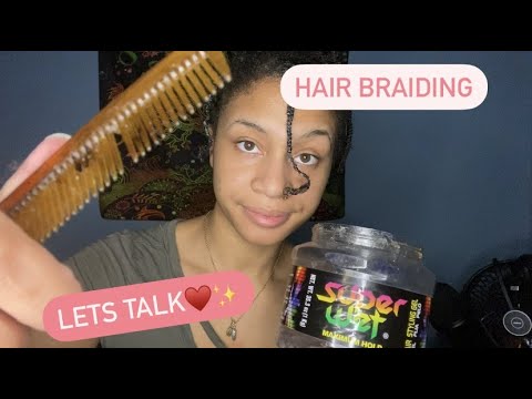 ASMR - Re-braiding my hair *Hi-Fi (Part 3/5)