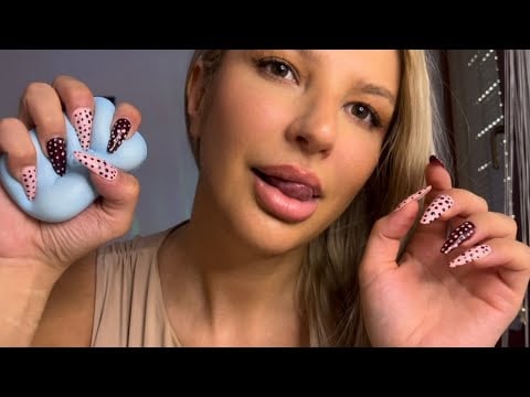 ASMR Fast & Agressive Mouth Sounds ✨ Very Clicky & Stcky w/ Tapping & Scratching 💫