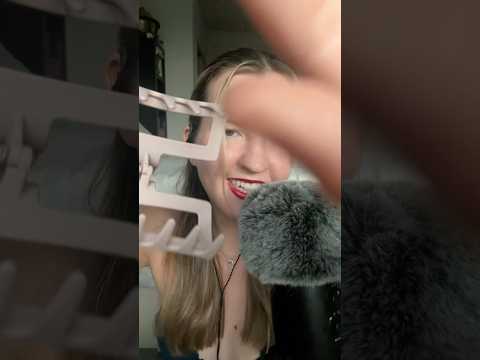 clipping your curly hair💕 #asmr #personalattention #curlyhair