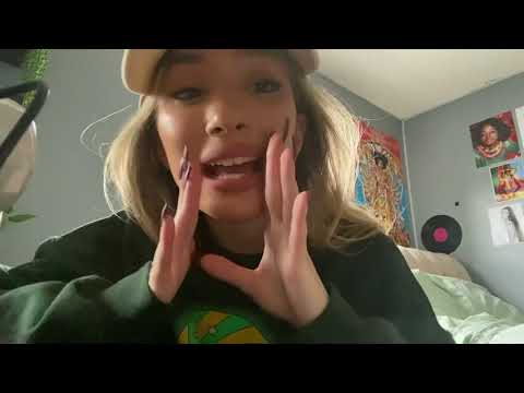 ASMR quick lofi rambling, nail tapping, talking to you ✨🌱