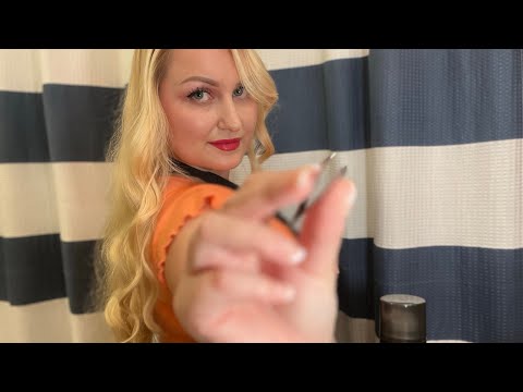 🎙️ASMR- Eyebrow waxing/ plucking [Polish Accent]