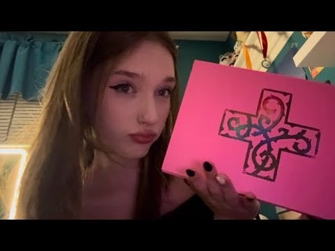lofi ASMR unboxing TXT’s 7th year album ✨ (anxiety version) (tracing, tapping + scratching) 