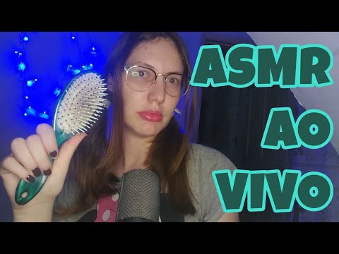 LIVE DE ASMR - A ÚNICA EM QUE VC VAI DORMIR