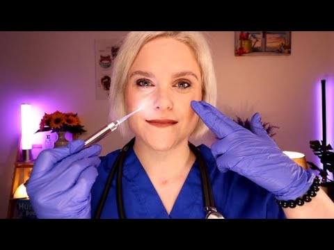 A General Medical Exam: A Relaxing Sinusitis ASMR Check Up