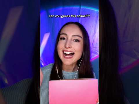can you guess this animal?? #asmr