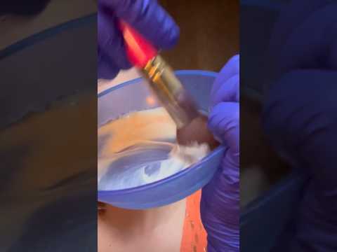 Fast & Aggressive Hair Dye ASMR With Gloves