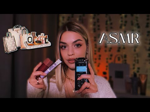 АСМР 💖Близкий шепот на TASCAM🛍️ Обзор моих покупок! 