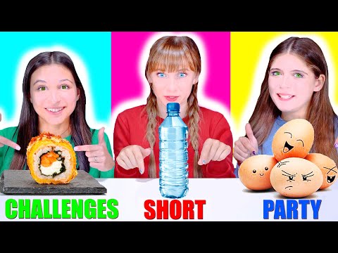 ASMR Most Popular Short Challenges | Candy Race Mukbang