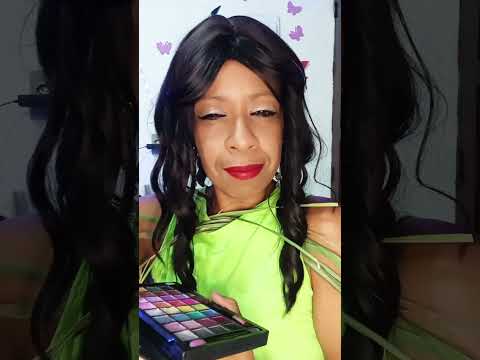 Asmr maquiagem do planeta flora #shortsvideo