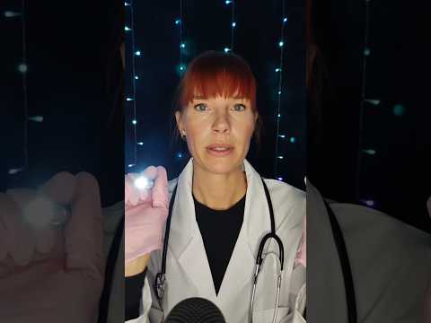 ASMR Doctor Roleplay 🤒 #asmr #asmrshorts #asmrdoctor #asmrdeutsch