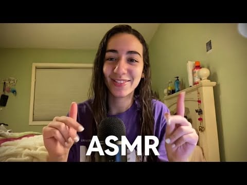 ASMR PAMPERING YOU BEFORE BED WITH MOUTH SOUNDS