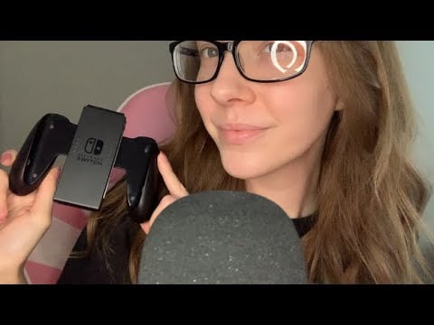 ASMR Tapping On A Joy-Con Grip (No Talking)