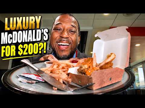 The World's Most Expensive Luxury McDonald's 🌎💸 | Bilingual ASMR Experience