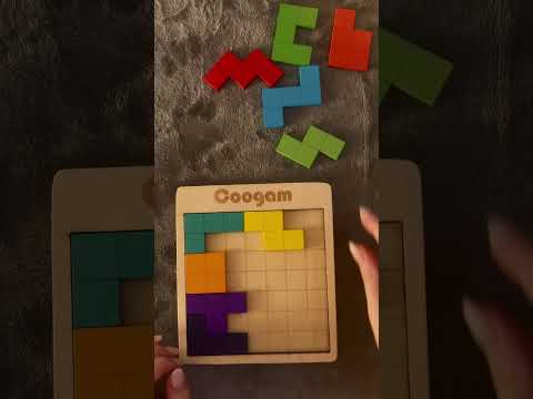 Wooden puzzle ASMR #asmr #whispers #puzzle #satisfying #asmrvideo #asmrsounds