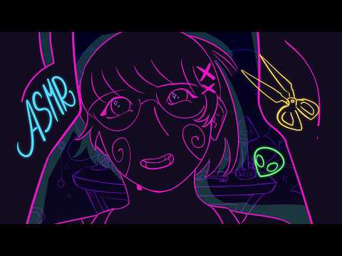 ASMR Peluquera espacial corta tu pelito 👽🔥