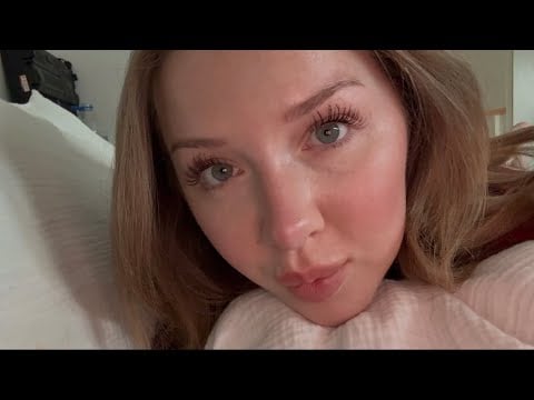 Lay in bed with me ASMR | sweet talk and lullaby  